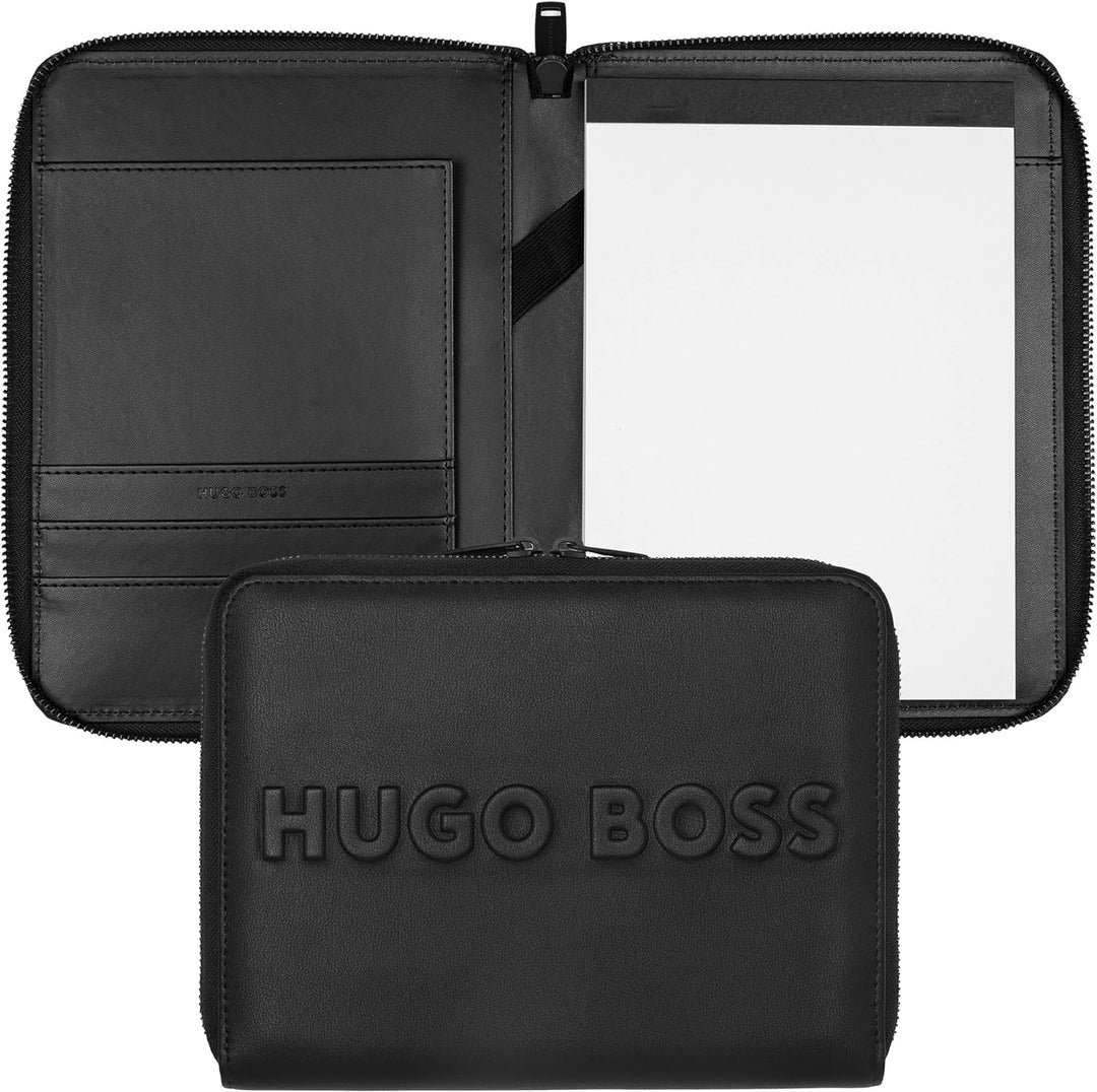Hugo Boss Schreib-Set HPBM209 (Kugelschreiber & A5 Konferenzmappe) | Geschenkbox
