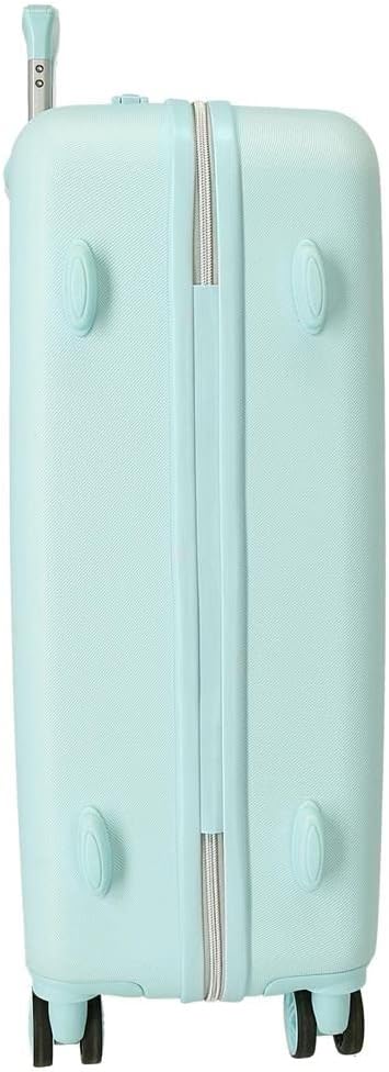 Disney Minnie Teen Koffer-Set, blau, 55/65 cm, starr, ABS-Kombinationsverschluss, seitlich, 91 l, 6