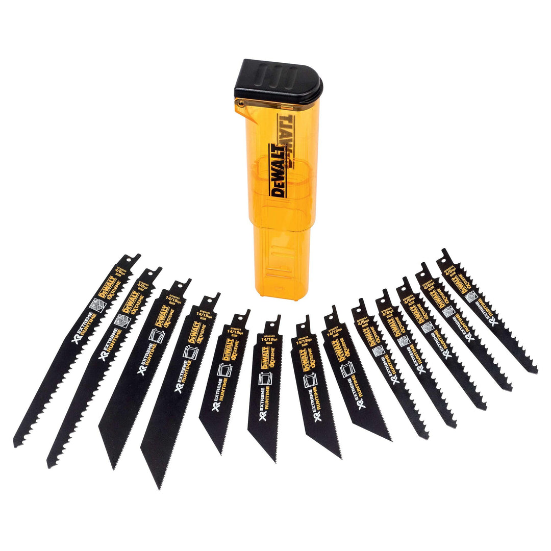 Dewalt XR Extreme Runtime Saebelsaegeblatt-Set, 13-teilig, DT99550-QZ