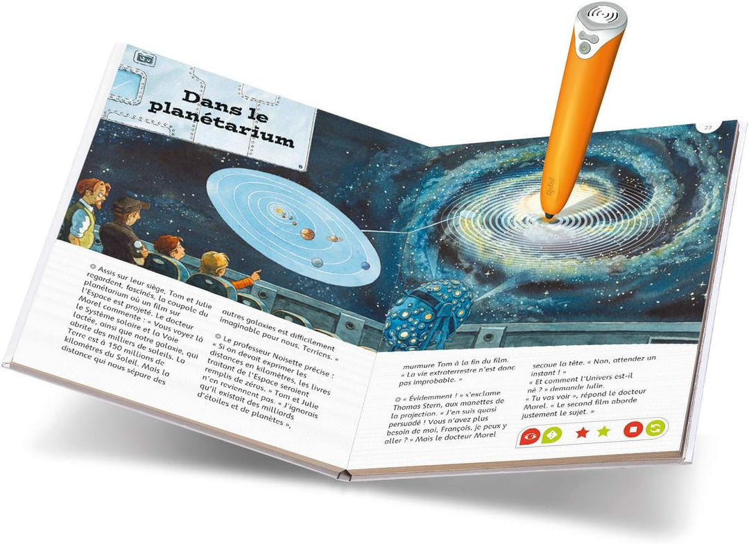 Ravensburger 00679 Reiseziel Savoir: L'espace tiptoi Interaktives Buch-Space, Mehrfarbig