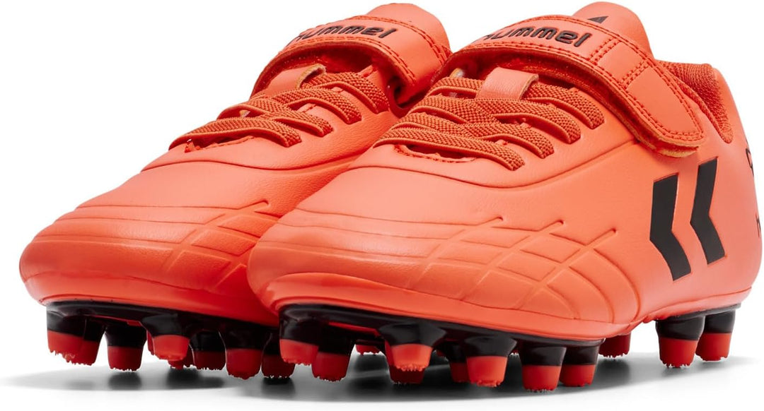 hummel Klettverschluss Turf, Soft Ground, Firm Ground Top Star Fussball Kinder Grösse 34 EU Nasturti