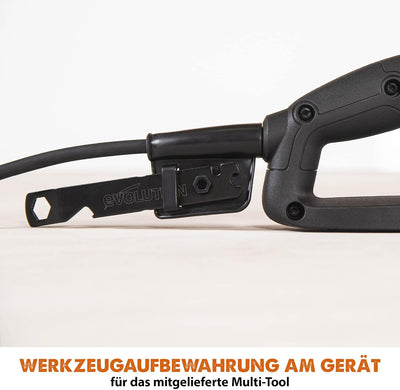 Evolution R255DCT 255 mm Betonsäge - kein Benzin, 102,5 mm Schnitt, inkl. Premium Diamantblatt, R255