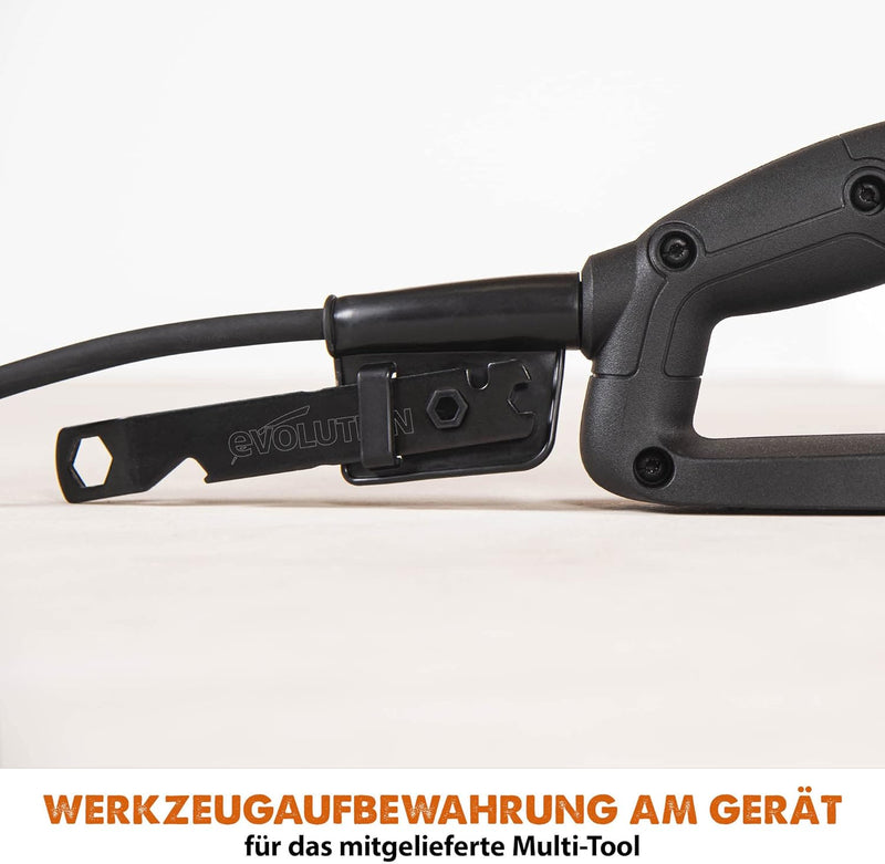 Evolution R255DCT 255 mm Betonsäge - kein Benzin, 102,5 mm Schnitt, inkl. Premium Diamantblatt, R255