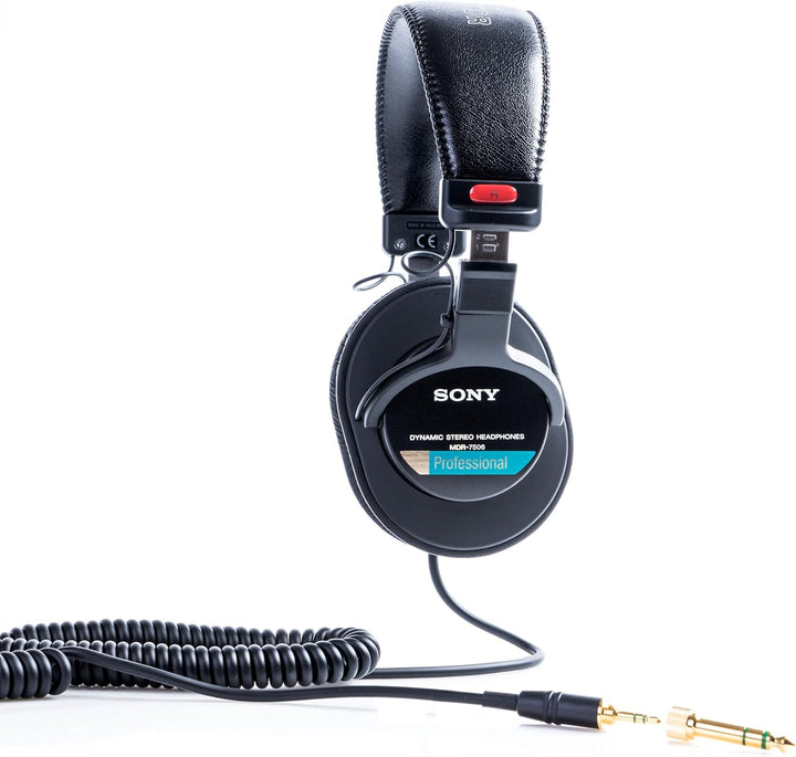 Sony MDR-7506 Studio-Kopfhörer geschlosse & Behringer UMC22 Computer Audio Interface Bundle mit Comp