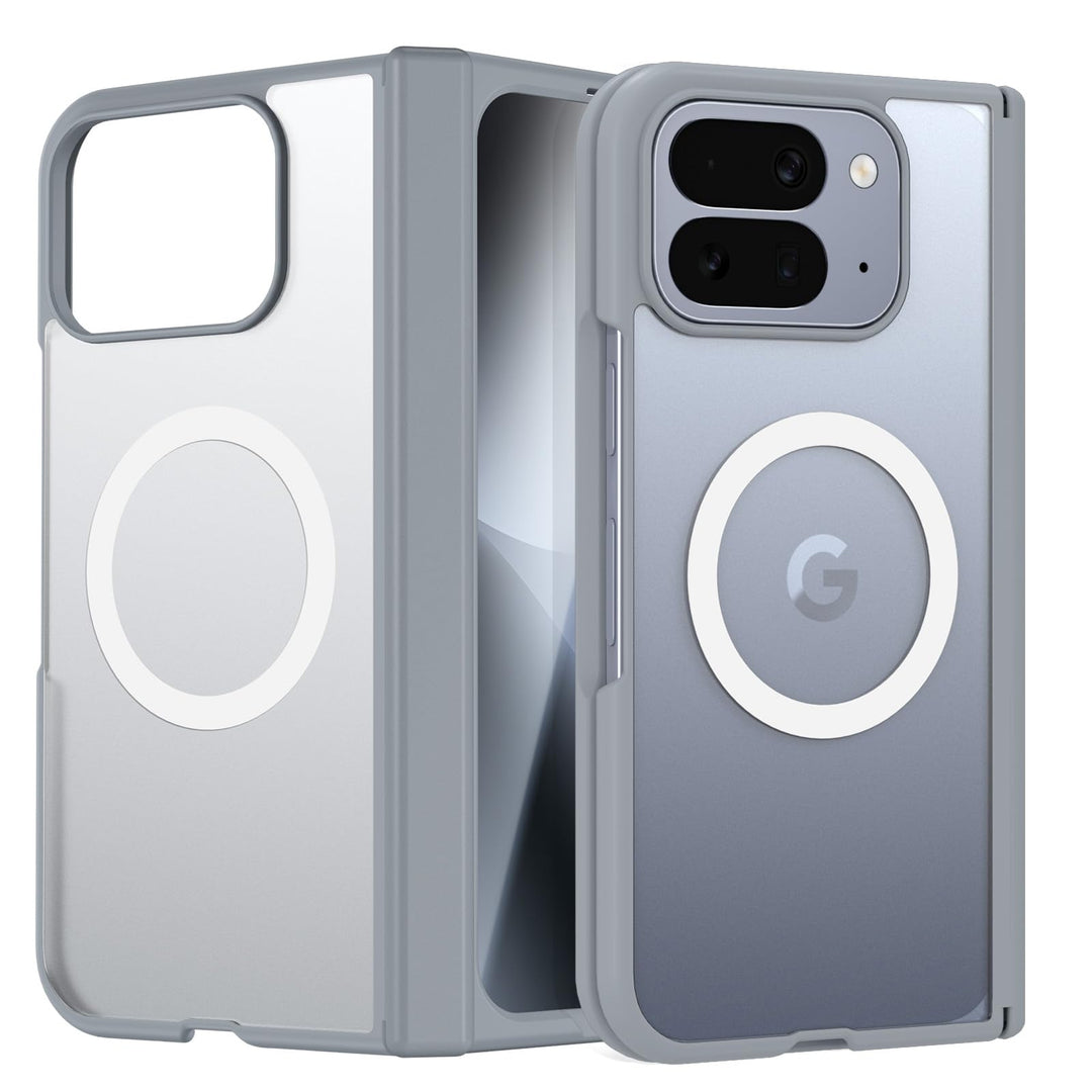 für Google Pixel 10 Pro Fold Transparente Hülle: Kompatibel mit MagSafe/Pixelsnap, Robuster TPU Scha