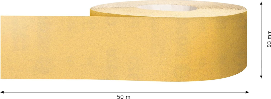 Bosch Professional 1x Expert C470 Schleifpapierrolle (für Hartholz, Farbe auf Holz, Breite 93 mm, Lä