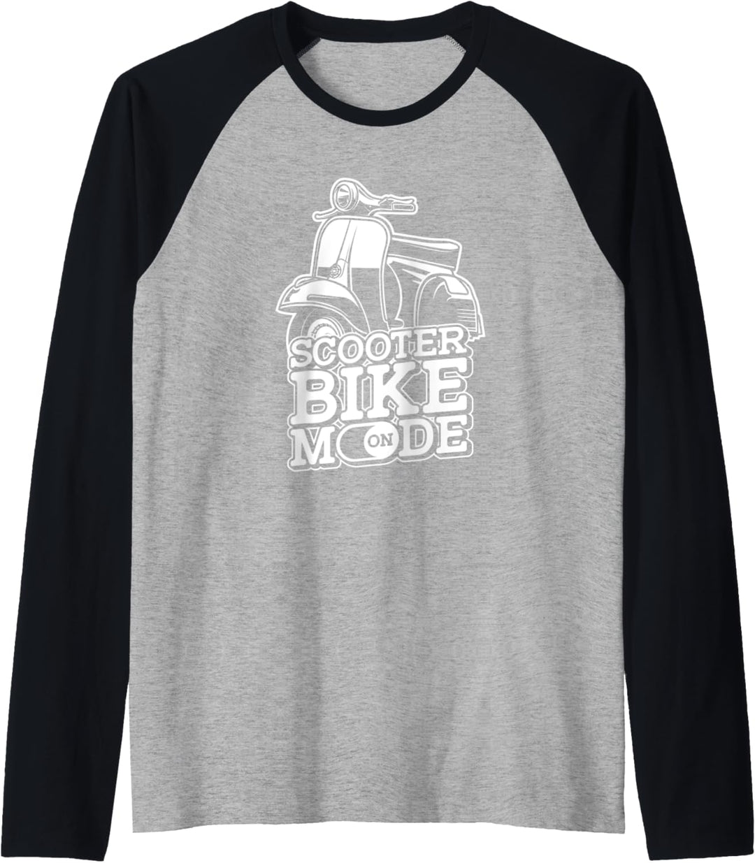Motorroller Scooter Rollerfahrer Roller - Mofa Moped Raglan