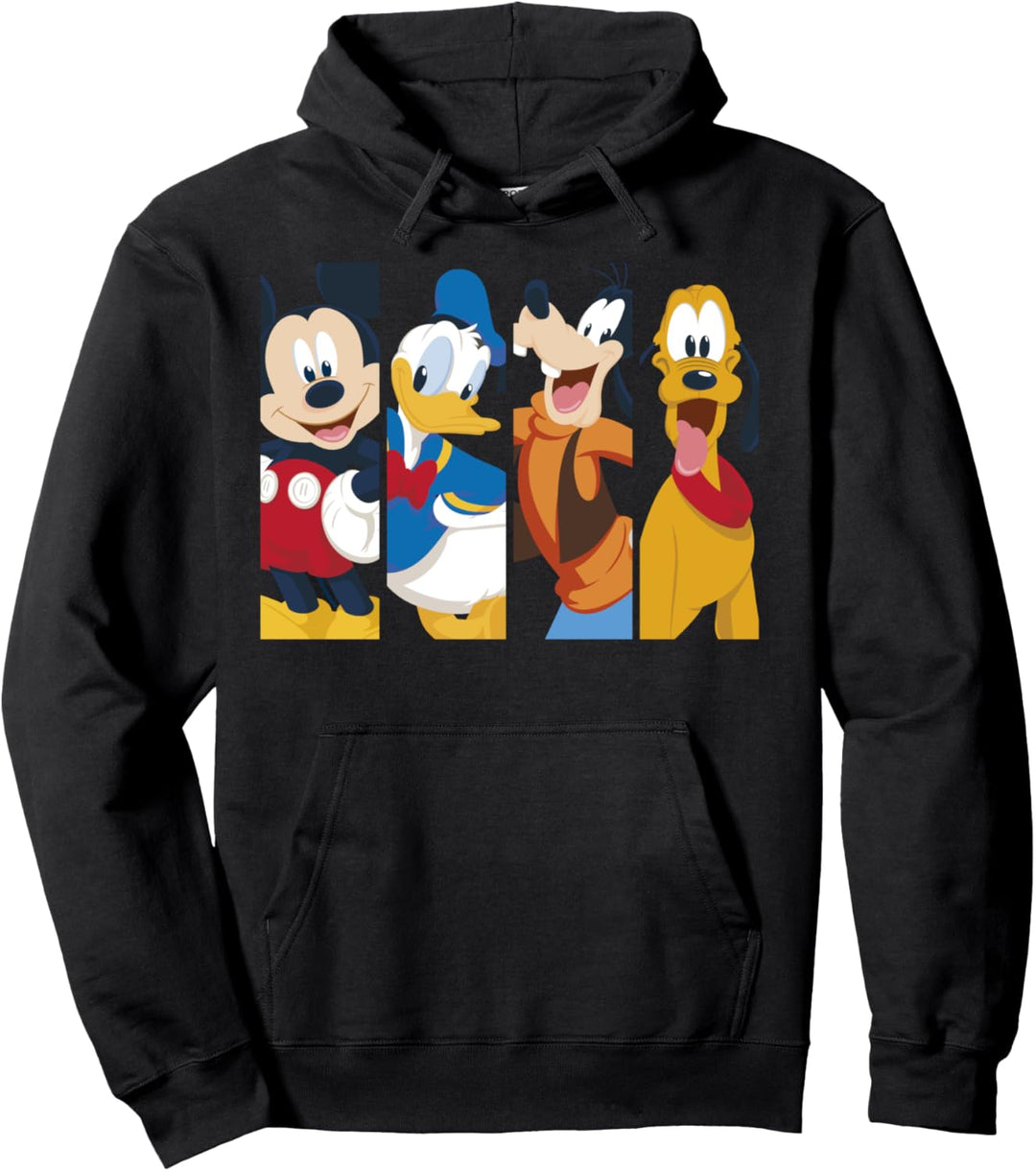 Disney Mickey And Friends Happy Panels Pullover Hoodie