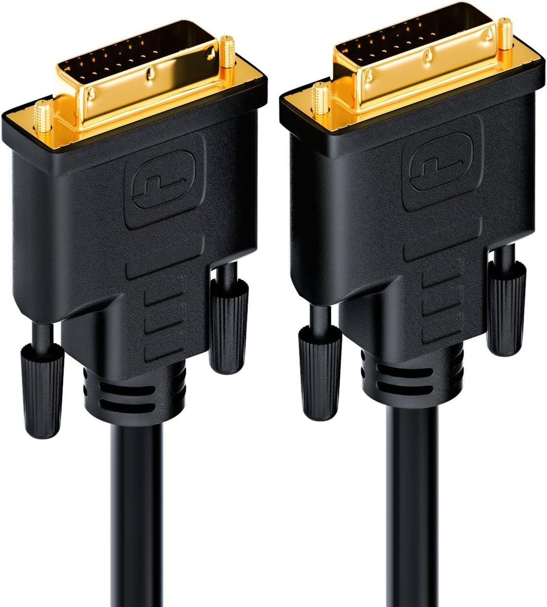 deleyCON 7,5m DVI zu DVI Kabel 24+1 - DVI-D Dual Link - HDTV 1080p Full-HD 3D Ready - Adapterkabel M