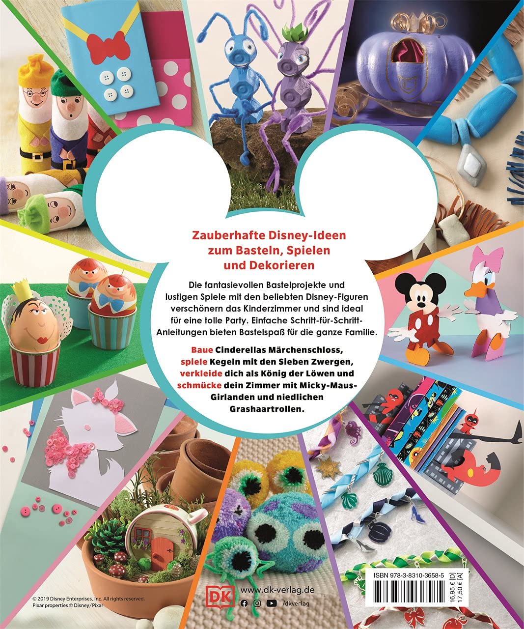 Disney Ideen Buch: Mehr als 100 Bastel-, Deko- und Spielideen