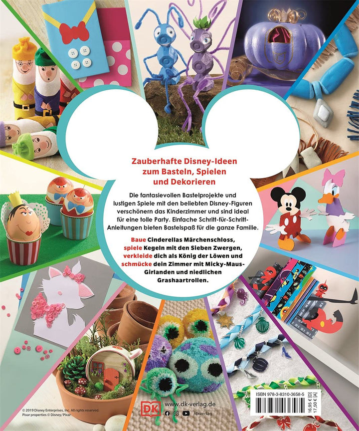 Disney Ideen Buch: Mehr als 100 Bastel-, Deko- und Spielideen