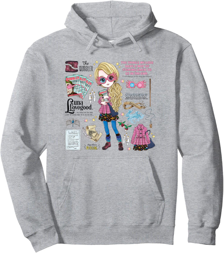 Harry Potter Everything that is Luna Lovegood Pullover Hoodie