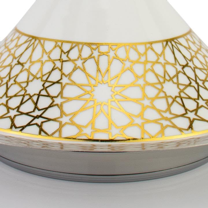 Marokkanische Tajine Tagin Tagine Tajin Royal Ø 26 cm Keramik Induktion, Bratentopf, Gartopf zum Koc