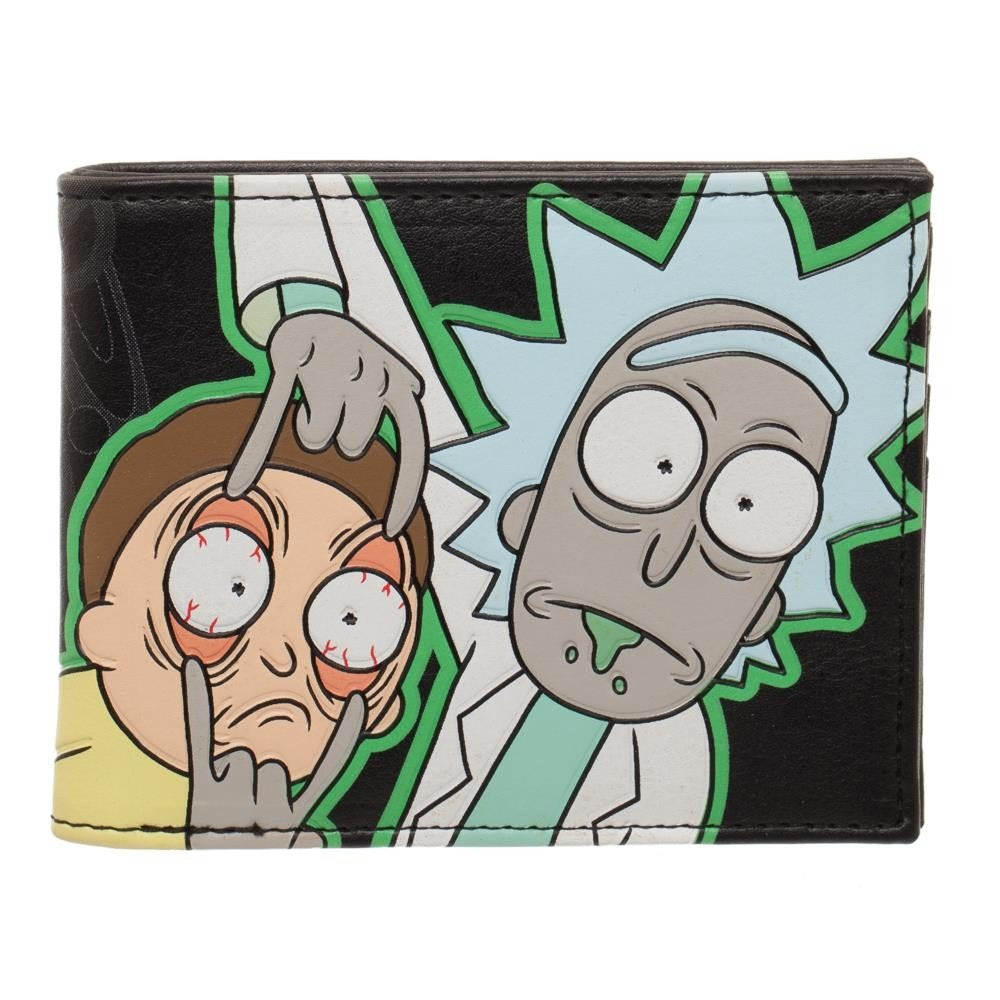 Bioworld Rick and Morty Glow in The Dark Wallet