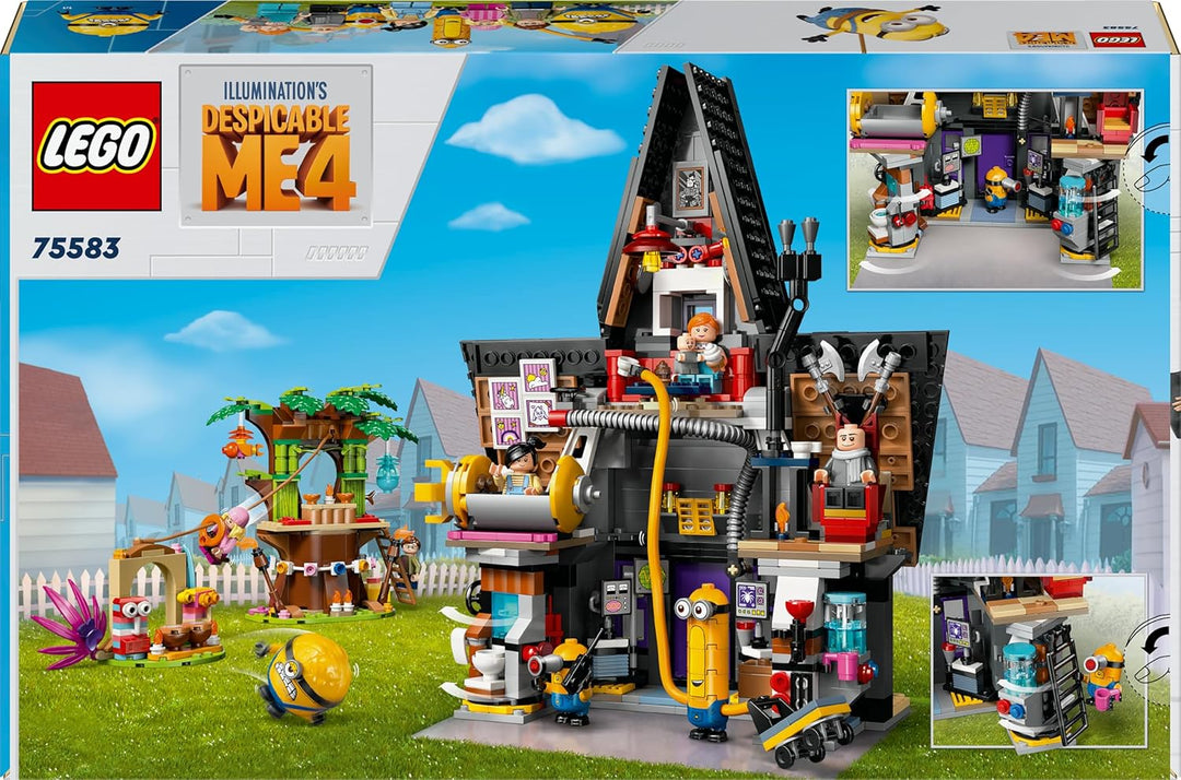 LEGO Ich – Einfach unverbesserlich 4 Familienvilla von Gru und den Minions, Film-Spielset zu Ich – E
