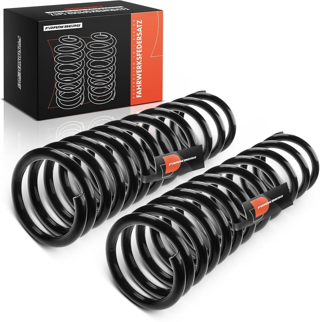 Frankberg 2x Federn Fahrwerksfeder Hinterachse Kompatibel mit Focus Turnier DNW 1.4L 1.6L 1.8L 2.0L