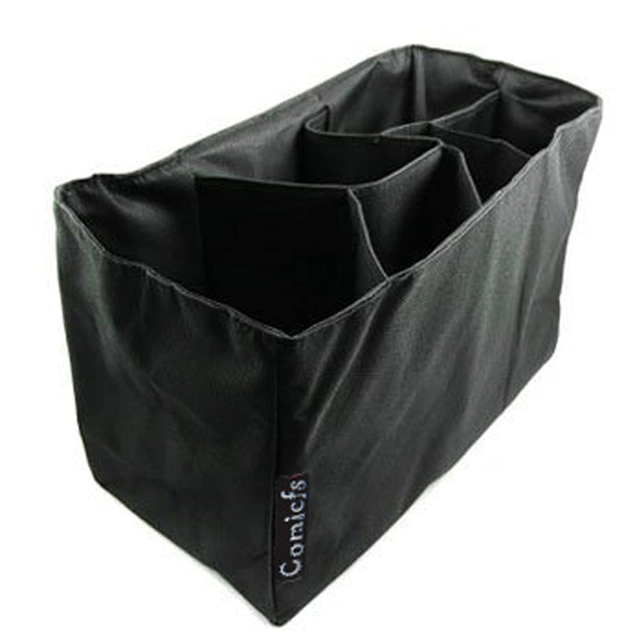 Comicfs Baby-Wickeltaschen-Einsatz mit Comicfs-Reinigungstuch (Masse: 30,5 x 16,4 x 20,3 cm, schwarz