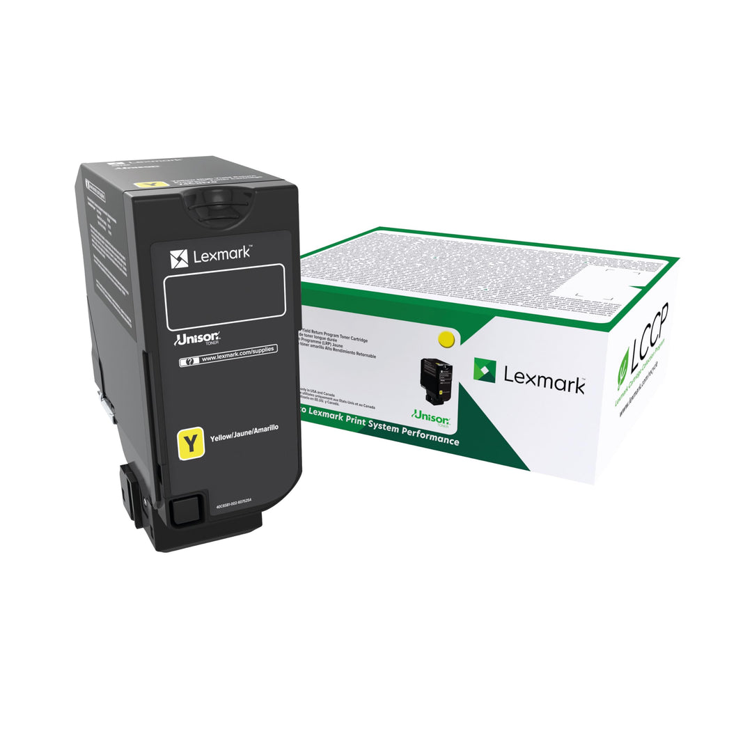 Lexmark Toner 74C2HYE 74C2HYE Original Gelb 12000 Seiten