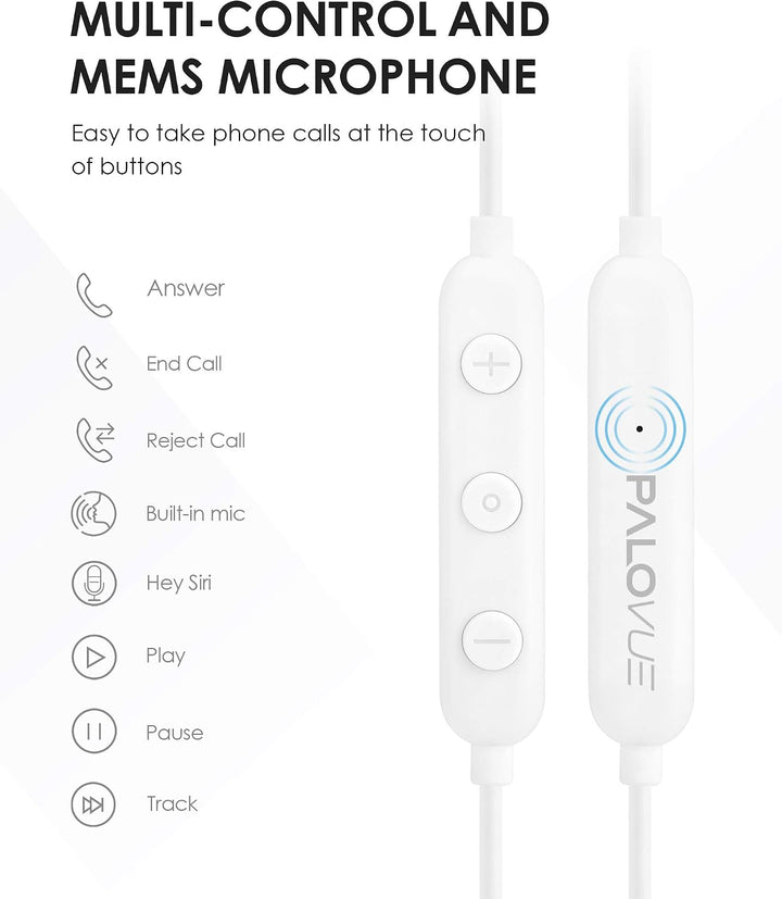 PALOVUE Lightning Kopfhörer Ohrhörer Ohrstöpsel Kompatibel iPhone 13 12 11 Pro Max iPhone X XS Max X