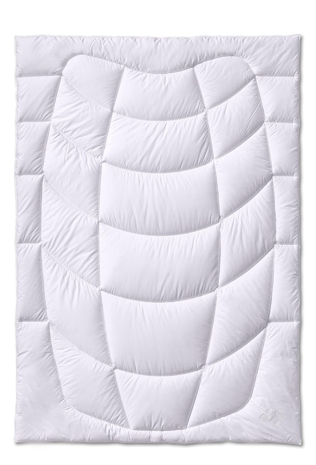 Kauffmann Kamelhaardecke, 100% Kamelhaar &amp; Baumwolle, Körperzonensteppung für optimalen Komfort