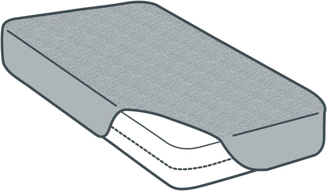 Tural - Wasserdichter und Atmungsaktiver Molton-Matratzen-Auflage. Gewebe aus 100% Baumwolle. Grösse