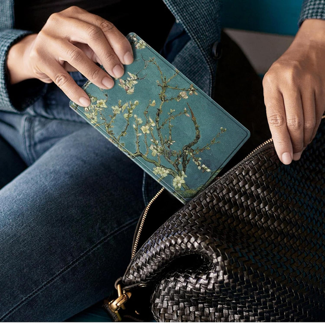 GIOPUEY Hülle Kompatibel mit Remarkable Paper Pro Move 7.3, Flip Case 360° Schutz - Aprikosenblume r