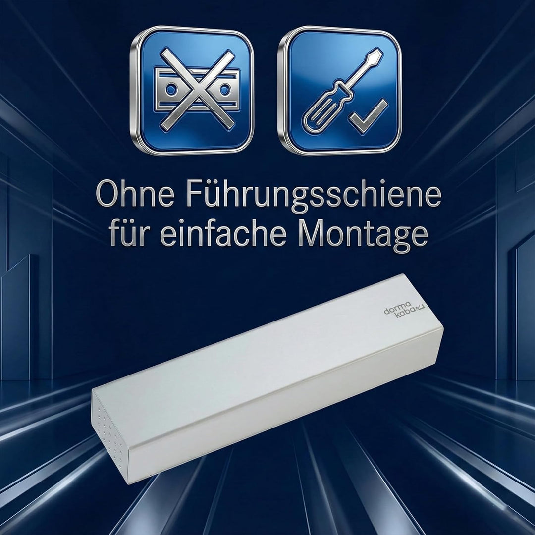 Obentürschliesser Dormakaba Schliesserkörper TS 92 B - Silber