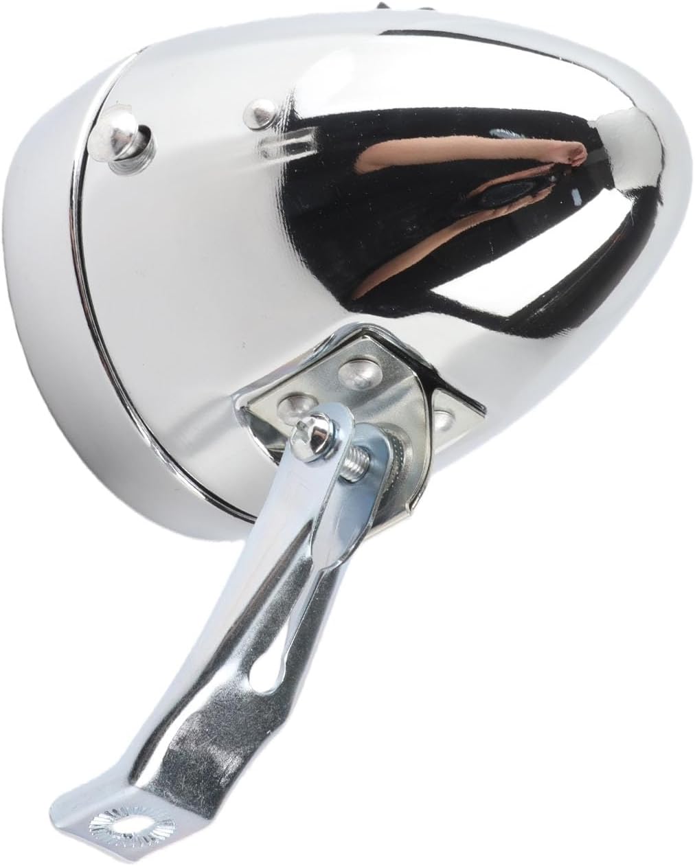 Vintage-Frontleuchte, Metall-Retro-Fahrradscheinwerfer mit 6 LED-Lampen, 160-Grad-Sichtbarkeit, Rege