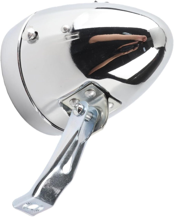Vintage-Frontleuchte, Metall-Retro-Fahrradscheinwerfer mit 6 LED-Lampen, 160-Grad-Sichtbarkeit, Rege