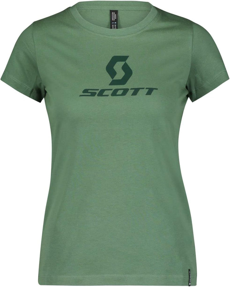 Scott Icon Damen Freizeit T-Shirt grün 2022 38 Grün, 38 Grün