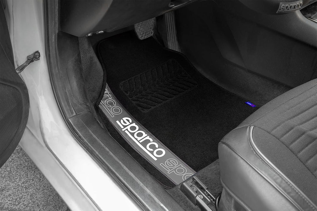 Sparco Teppichboden F510 Schwarz/Grau Teppichboden TEPPICH F510 GRAU, TEPPICH F510 GRAU