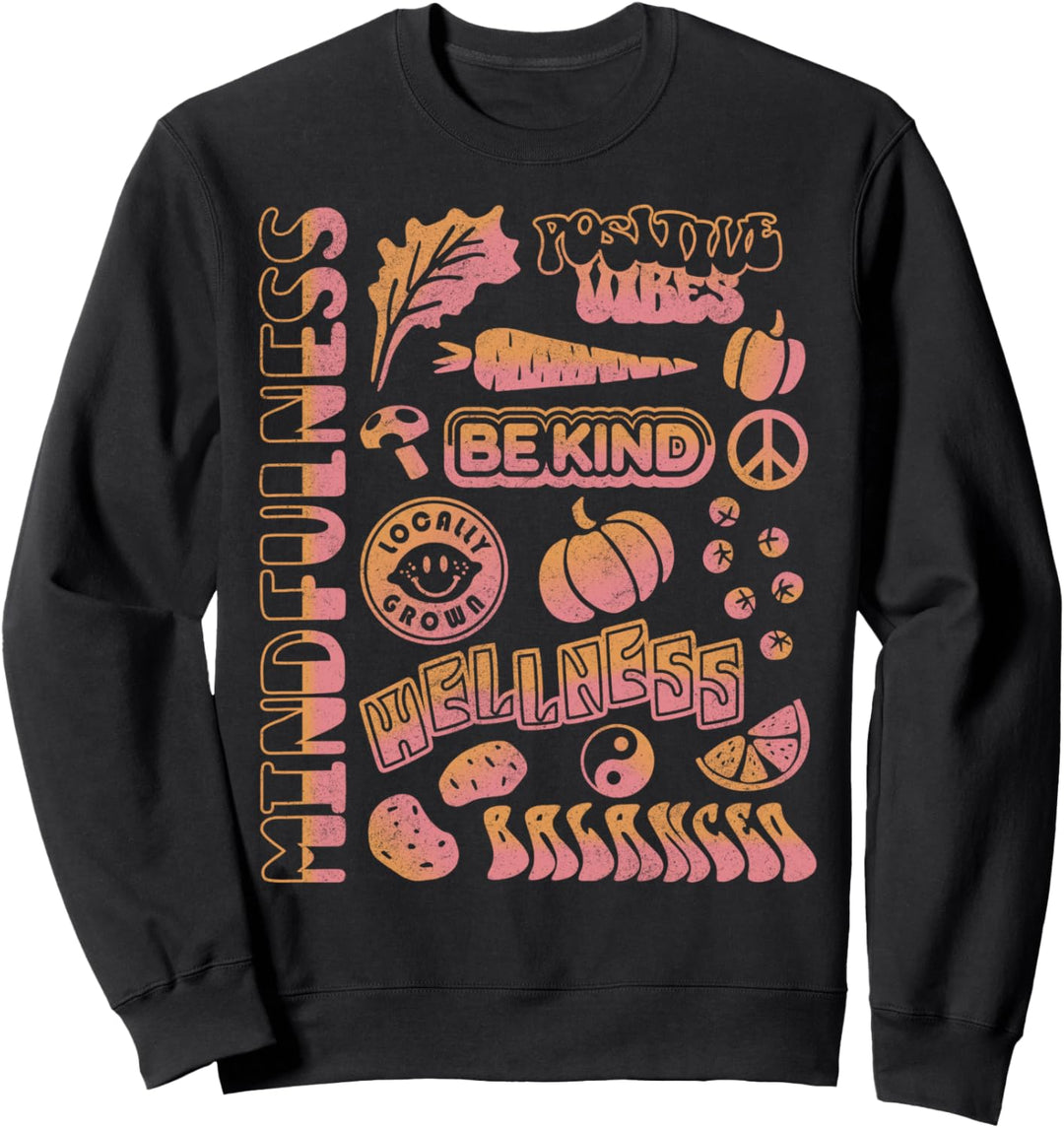 Trendy Mindful Veggies Sweatshirt