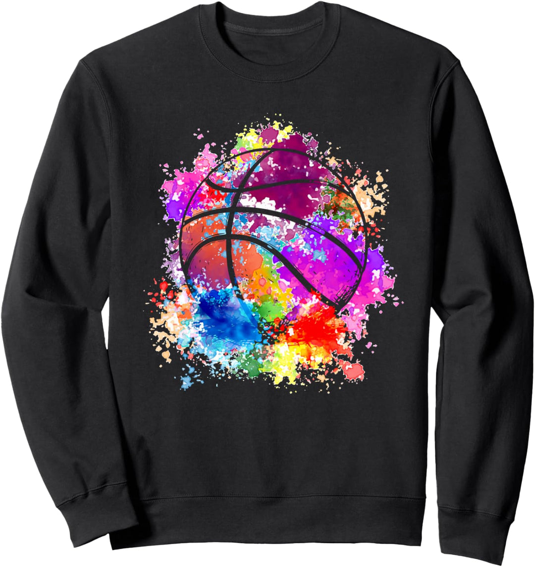 Basketballer Basketballspieler Kinder Streetball Rebound Sweatshirt