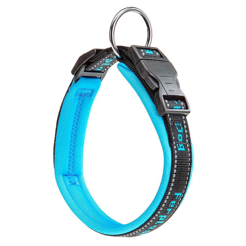 Ferplast Hundehalsband Sport Dog, Weich Gepolstertes Nylon Hunde Halsband für grosse Hunde, Verstell