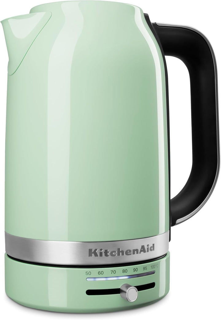 KitchenAid Wasserkocher mit Temperatureinstellung von 50 bis 100°C | Teekocher mit Temperaturanzeige