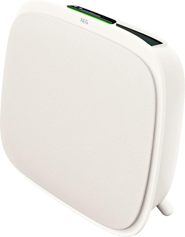 AEG AX51-304WT Luftreiniger / beseitigt 99,9% luftgetragener Bakterien / Automatik / Luftqualitätsan