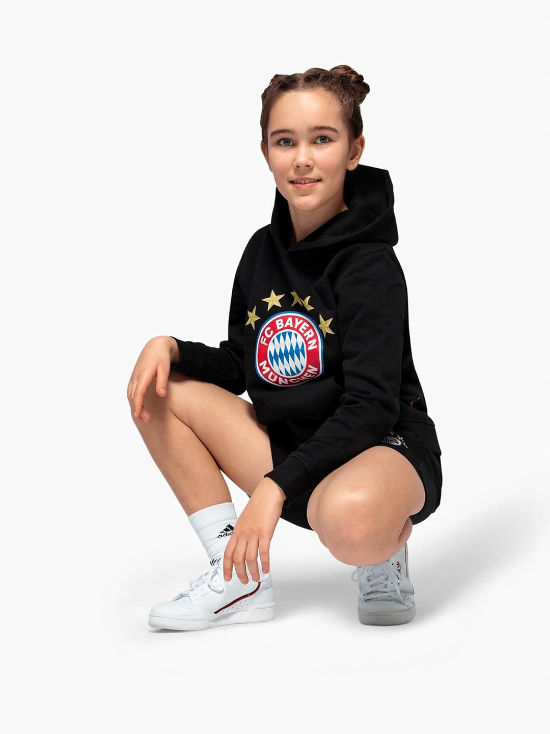 FC Bayern München Sweatshort Logo 110 Schwarz, 110 Schwarz