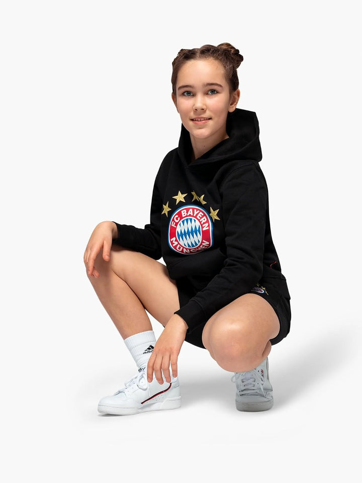 FC Bayern München Sweatshort Logo 110 Schwarz, 110 Schwarz