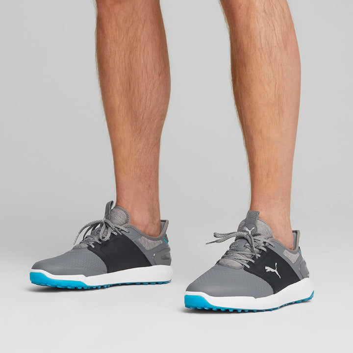 PUMA Herren Ignite Elevate Golfschuh 43 EU Quiet Shade Puma Silver, 43 EU Quiet Shade Puma Silver