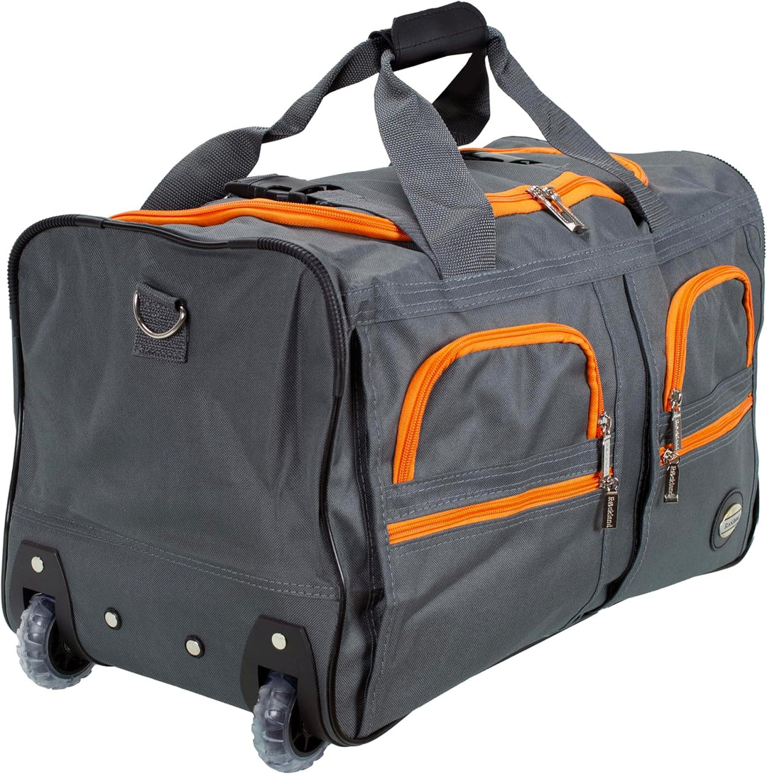 Rockland Reisetasche mit Rollen, anthrazit, Einheitsgrösse, Reisetasche mit Rollen Einheitsgrösse An
