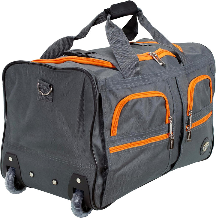 Rockland Reisetasche mit Rollen, anthrazit, Einheitsgrösse, Reisetasche mit Rollen Einheitsgrösse An