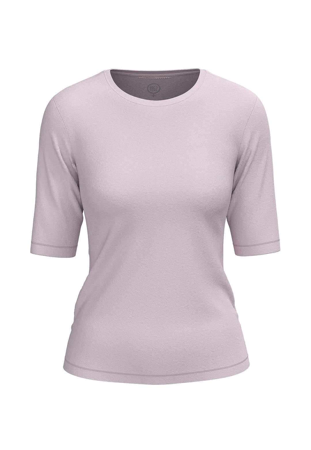 10102 Damen Basic Rundhals (Round-Neck) Halbarm Kurzarm T-Shirt/Jersey Tshirt Oberteile, Basics und
