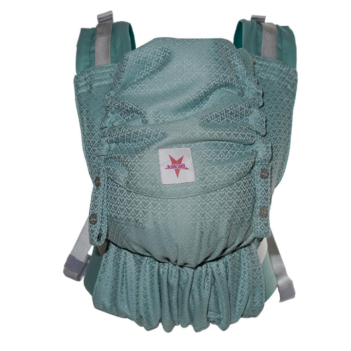 KOKADI Babytrage Flip Heart2Heart Unisize – Ergonomisch, sicher & anpassbar, handgefertigt aus 100%