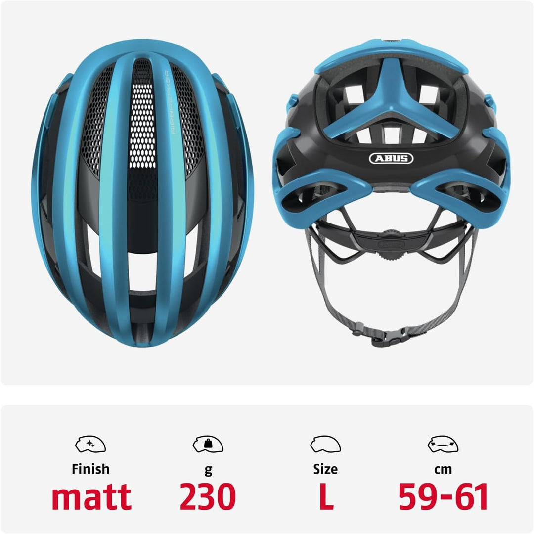 ABUS Rennradhelm AirBreaker - High-End Fahrradhelm für den professionellen Radsport - für Jugendlich