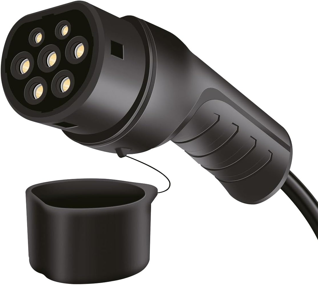 LogiLink E-Auto-Ladekabel, Typ 2, 3-phasig, 20 A, 11 kW, mit Tasche, 7,5 m, 7,5 m