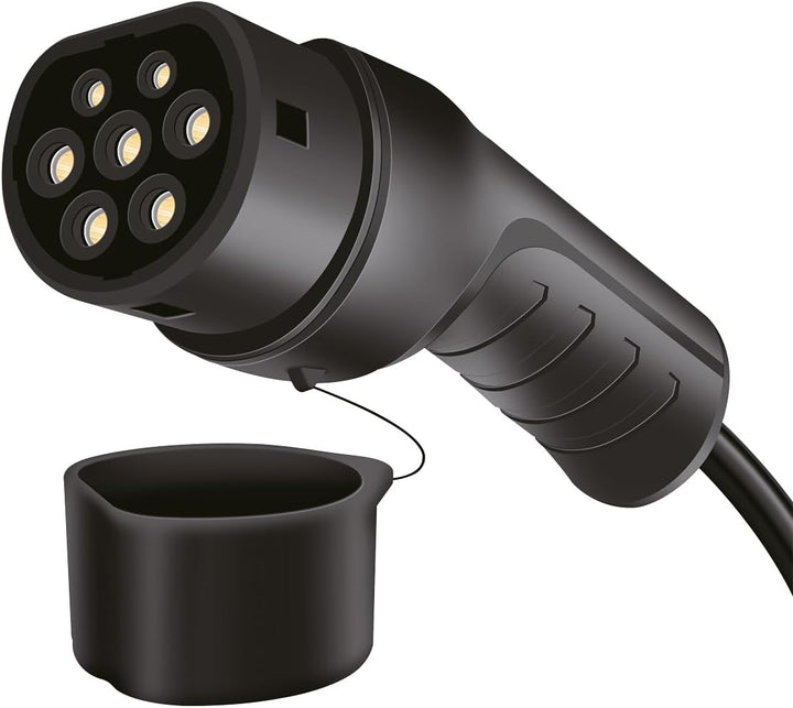 LogiLink E-Auto-Ladekabel, Typ 2, 3-phasig, 20 A, 11 kW, mit Tasche, 7,5 m, 7,5 m