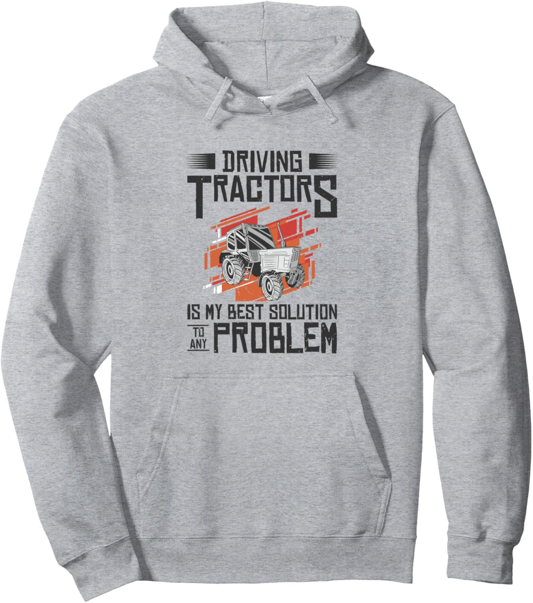 Problemlösung Traktor Landwirtschaft Landwirtschaft Bauer Pullover Hoodie