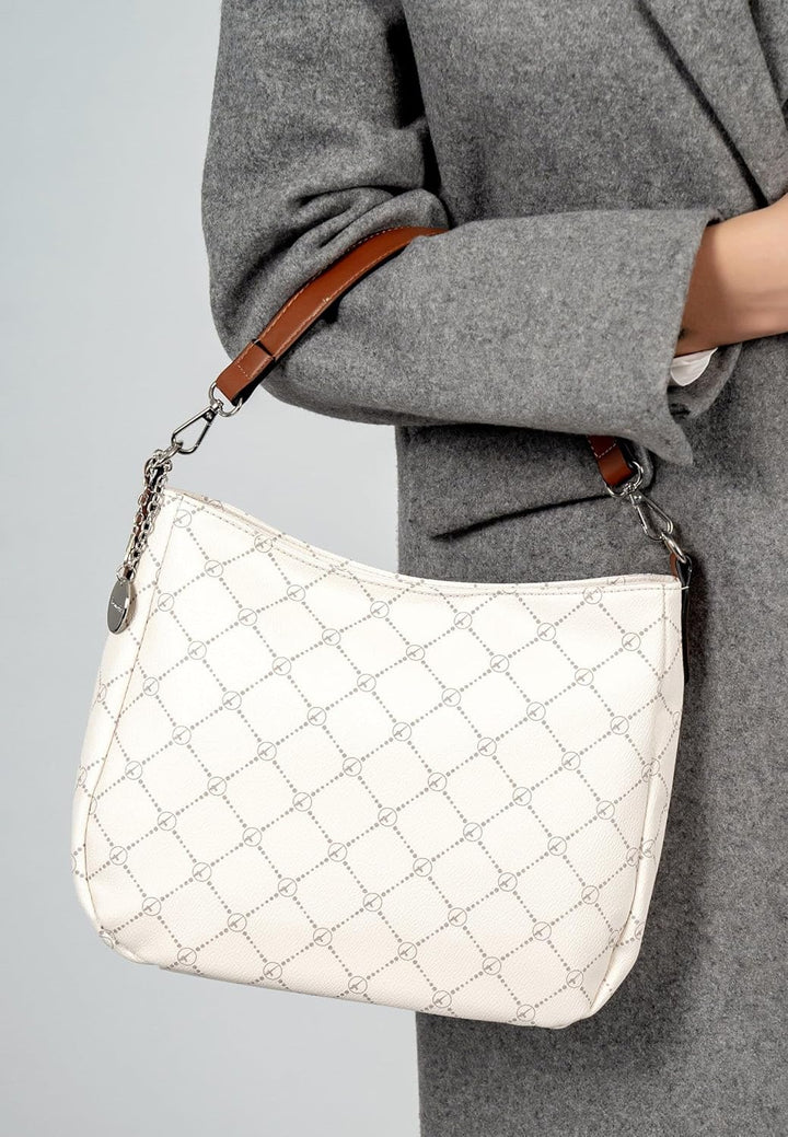 Tamaris Beutel TAS Anastasia 30901 Damen Handtaschen Print ecru 320, Ecru