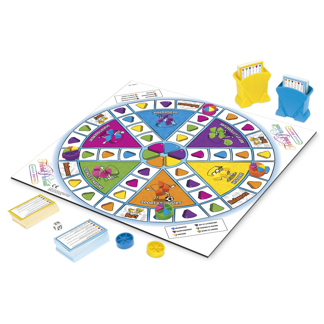 Trivial Pursuit - Gesellschaftsspiel Trivial Pursuit Famille - Denkspiel - Französische Version Fran
