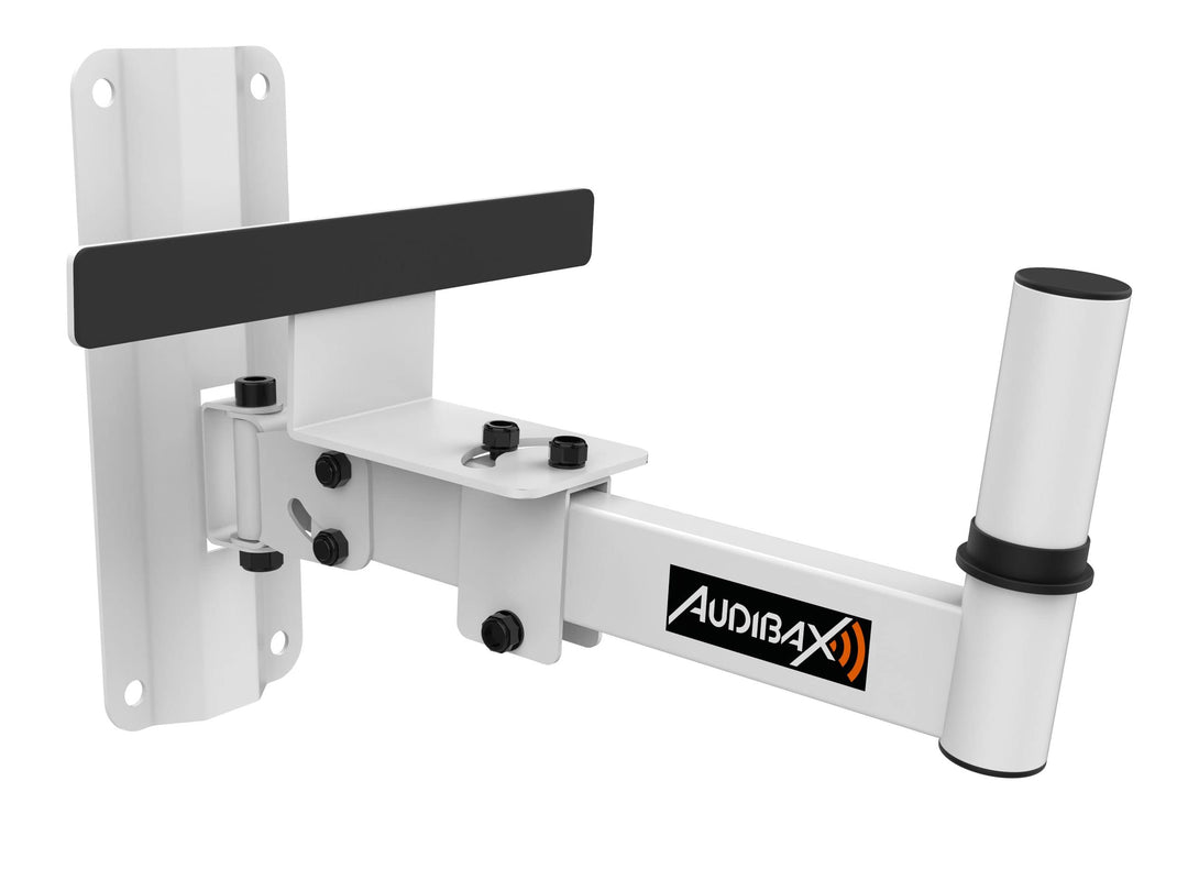 Audibax Neo 20 White Soporte de Pared para Altavoz Profesional Vaso 35mm